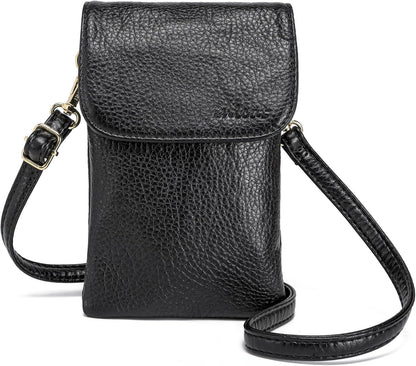 Small Crossbody Bags for Women Vegan Leather Cross Body Phone Purse | Lightweight Cell Phone Wallet, Women's Shoulder Handbags, Mini Cross Body Bag for Woman Travel Shopping Everyday Daily Use