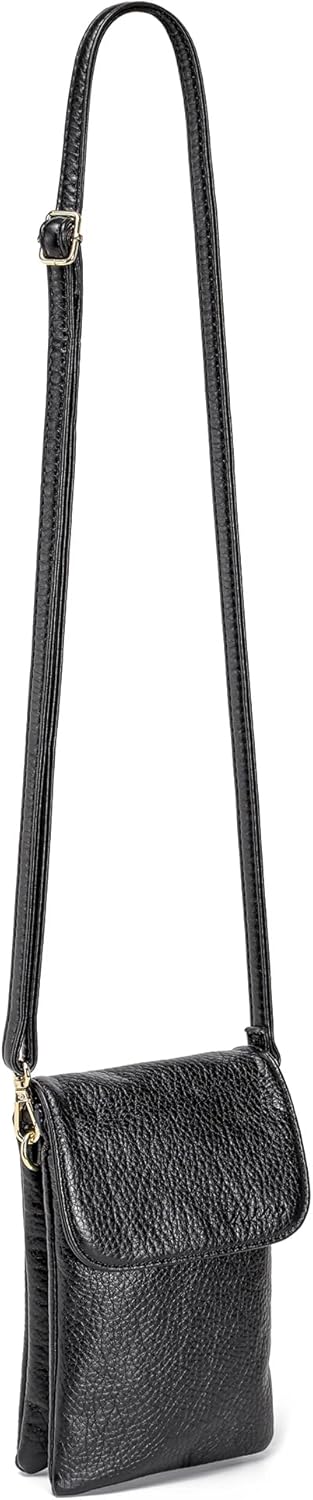 Small Crossbody Bags for Women Vegan Leather Cross Body Phone Purse | Lightweight Cell Phone Wallet, Women's Shoulder Handbags, Mini Cross Body Bag for Woman Travel Shopping Everyday Daily Use