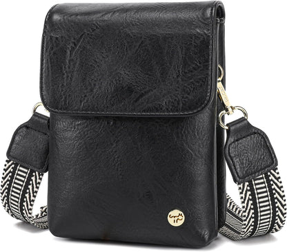 Small Crossbody Bags for Women Vegan Leather Cross Body Phone Purse | Lightweight Cell Phone Wallet, Women's Shoulder Handbags, Mini Cross Body Bag for Woman Travel Shopping Everyday Daily Use