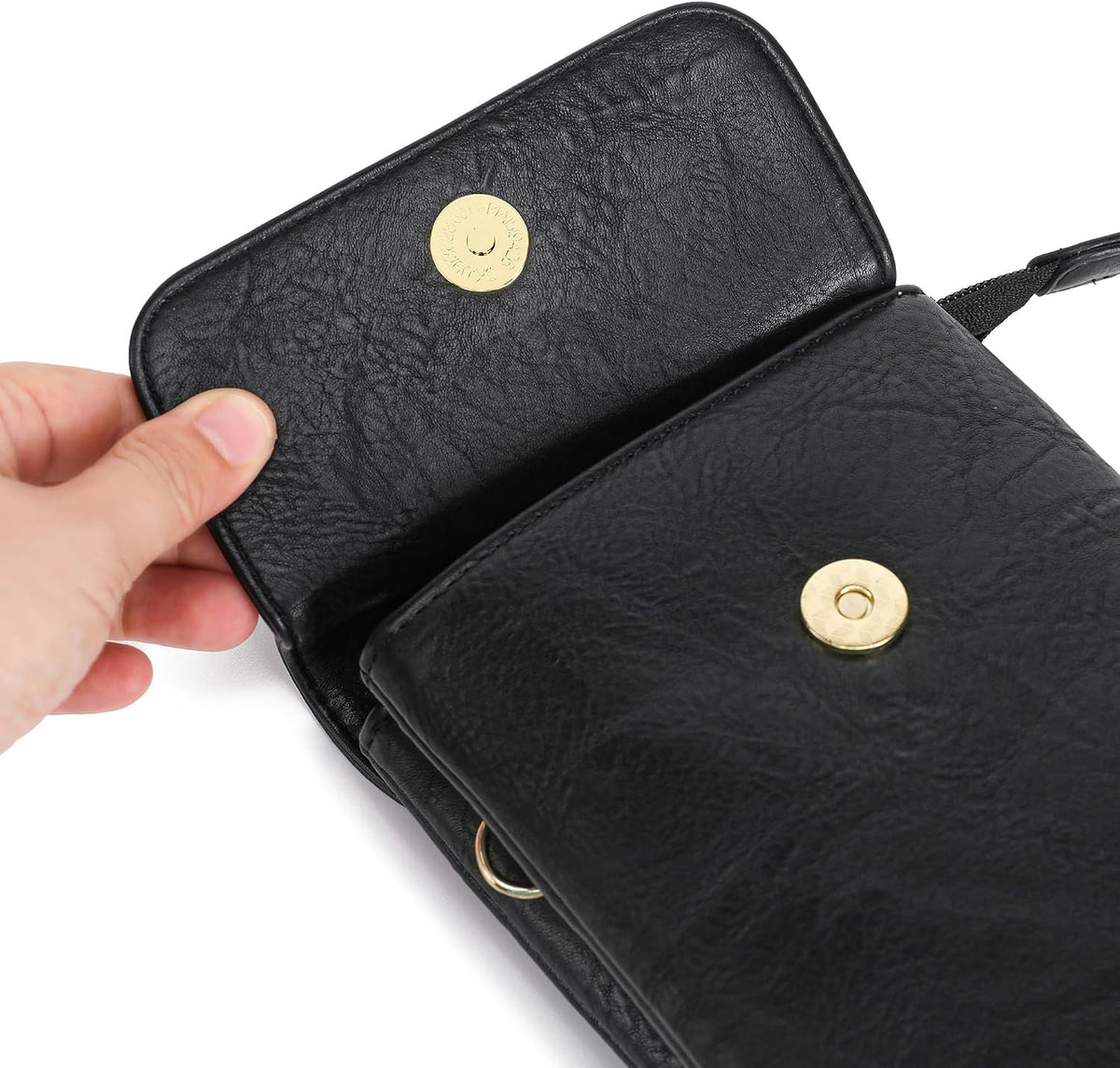 Small Crossbody Bags for Women Vegan Leather Cross Body Phone Purse | Lightweight Cell Phone Wallet, Women's Shoulder Handbags, Mini Cross Body Bag for Woman Travel Shopping Everyday Daily Use