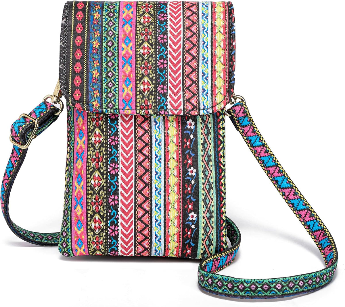 Small Crossbody Bags for Women Vegan Leather Cross Body Phone Purse | Lightweight Cell Phone Wallet, Women's Shoulder Handbags, Mini Cross Body Bag for Woman Travel Shopping Everyday Daily Use