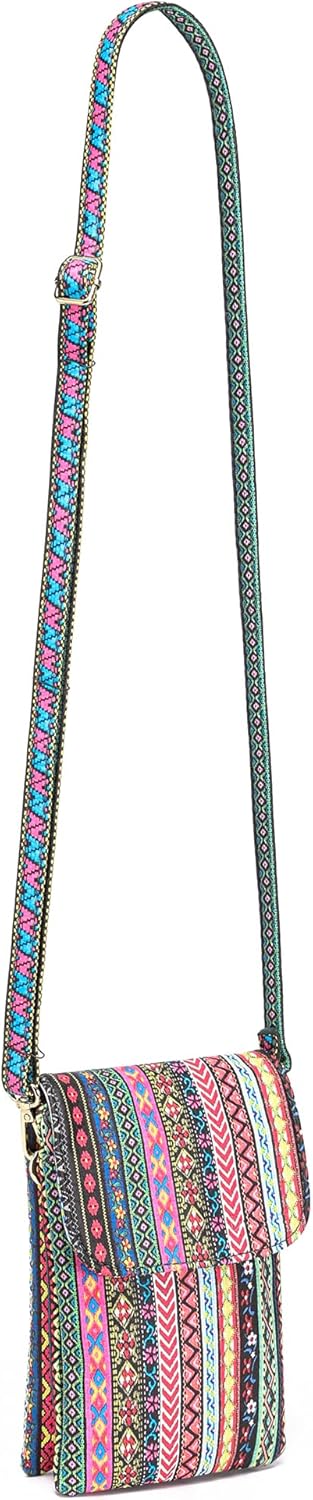 Small Crossbody Bags for Women Vegan Leather Cross Body Phone Purse | Lightweight Cell Phone Wallet, Women's Shoulder Handbags, Mini Cross Body Bag for Woman Travel Shopping Everyday Daily Use