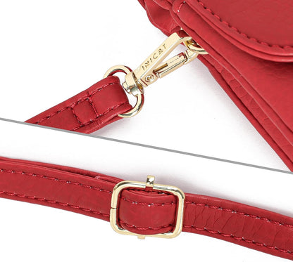 Small Crossbody Bags for Women Vegan Leather Cross Body Phone Purse | Lightweight Cell Phone Wallet, Women's Shoulder Handbags, Mini Cross Body Bag for Woman Travel Shopping Everyday Daily Use