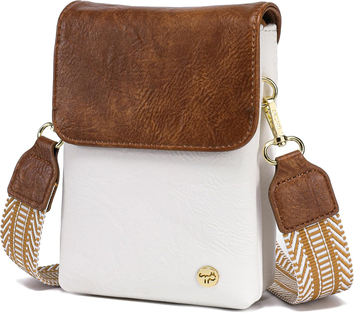 Small Crossbody Bags for Women Vegan Leather Cross Body Phone Purse | Lightweight Cell Phone Wallet, Women's Shoulder Handbags, Mini Cross Body Bag for Woman Travel Shopping Everyday Daily Use