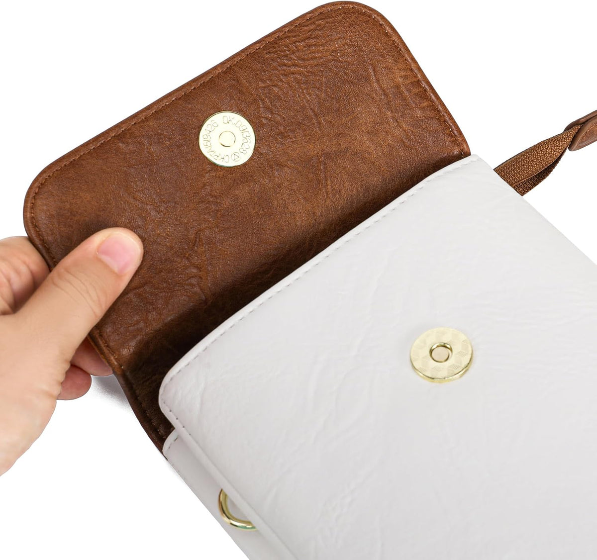 Small Crossbody Bags for Women Vegan Leather Cross Body Phone Purse | Lightweight Cell Phone Wallet, Women's Shoulder Handbags, Mini Cross Body Bag for Woman Travel Shopping Everyday Daily Use