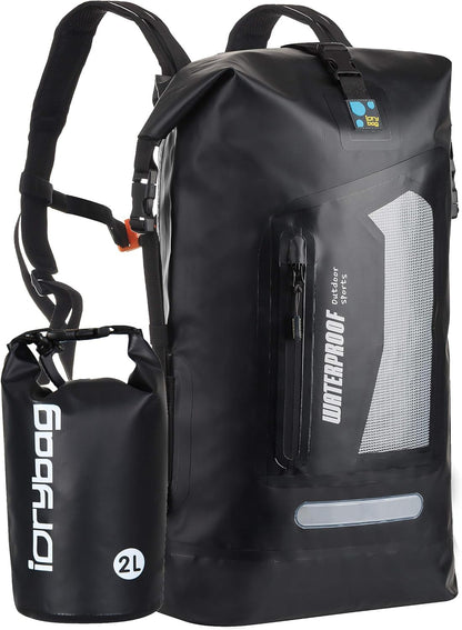 Waterproof Backpack for Men 20L/30L/40L, Floating Dry Bag Kayak, Dry Backpack Hiking