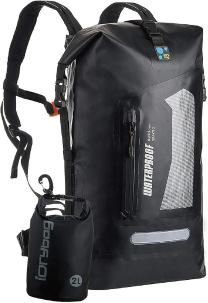 Waterproof Backpack for Men 20L/30L/40L, Floating Dry Bag Kayak, Dry Backpack Hiking