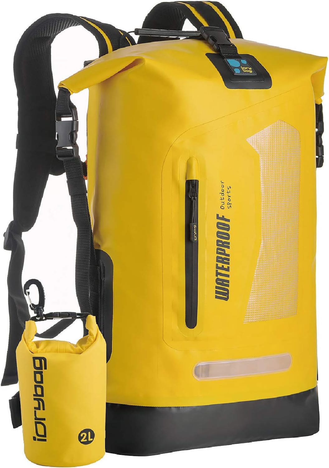 Waterproof Backpack for Men 20L/30L/40L, Floating Dry Bag Kayak, Dry Backpack Hiking
