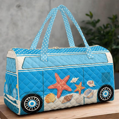 Quilted Tote Bag Large Car Womens Gym Puffer Bag Lightweight Large Capacity Bag with Top Handles Built-in Pockets for Travel, Camping, Work and Shopping