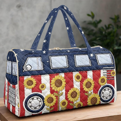 Quilted Tote Bag Large Car Womens Gym Puffer Bag Lightweight Large Capacity Bag with Top Handles Built-in Pockets for Travel, Camping, Work and Shopping