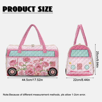 Quilted Tote Bag Large Car Womens Gym Puffer Bag Lightweight Large Capacity Bag with Top Handles Built-in Pockets for Travel, Camping, Work and Shopping