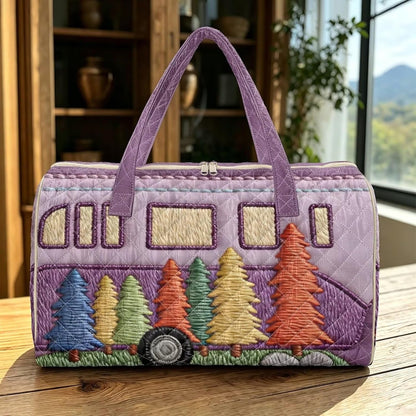 Quilted Tote Bag Large Car Womens Gym Puffer Bag Lightweight Large Capacity Bag with Top Handles Built-in Pockets for Travel, Camping, Work and Shopping