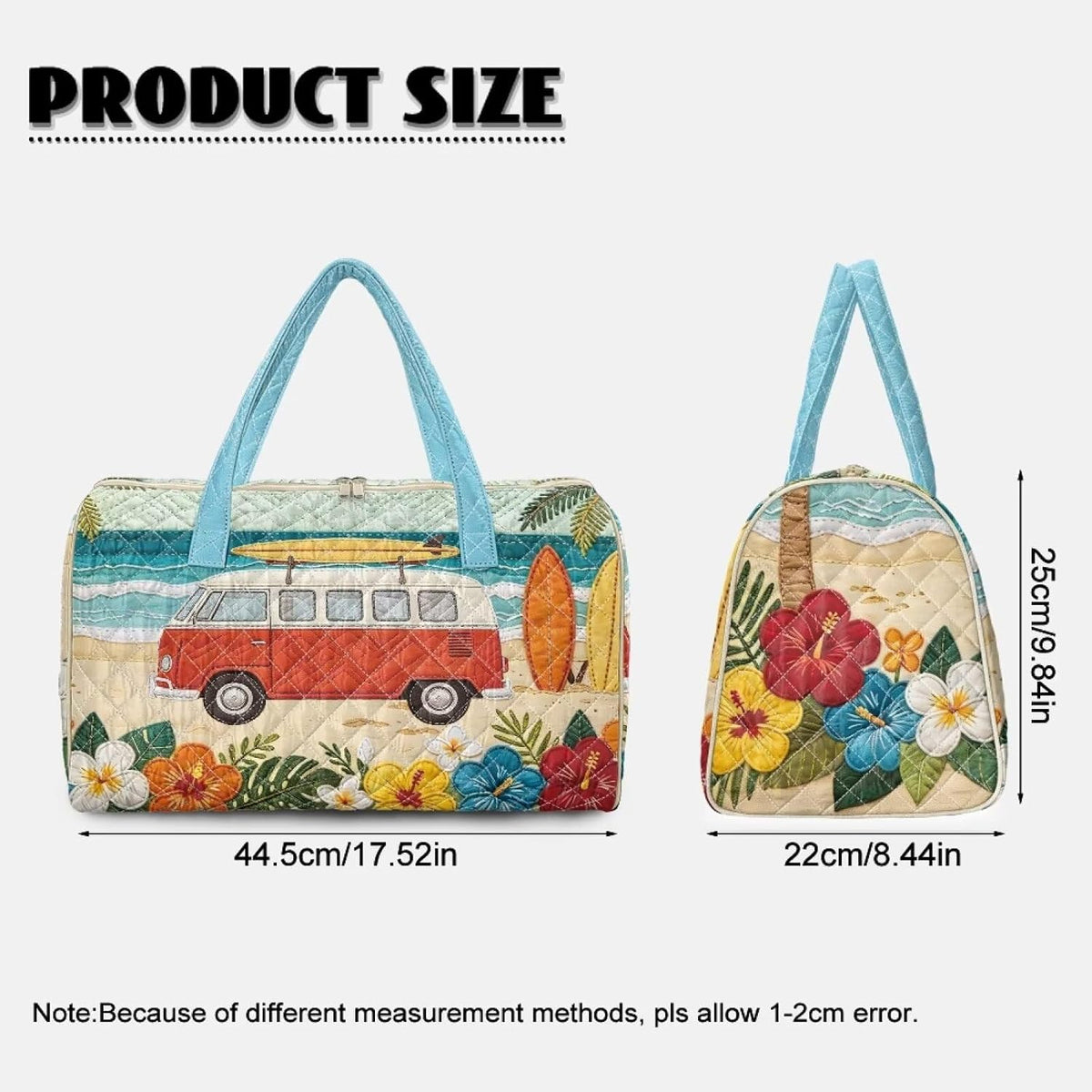 Quilted Tote Bag Large Car Womens Gym Puffer Bag Lightweight Large Capacity Bag with Top Handles Built-in Pockets for Travel, Camping, Work and Shopping