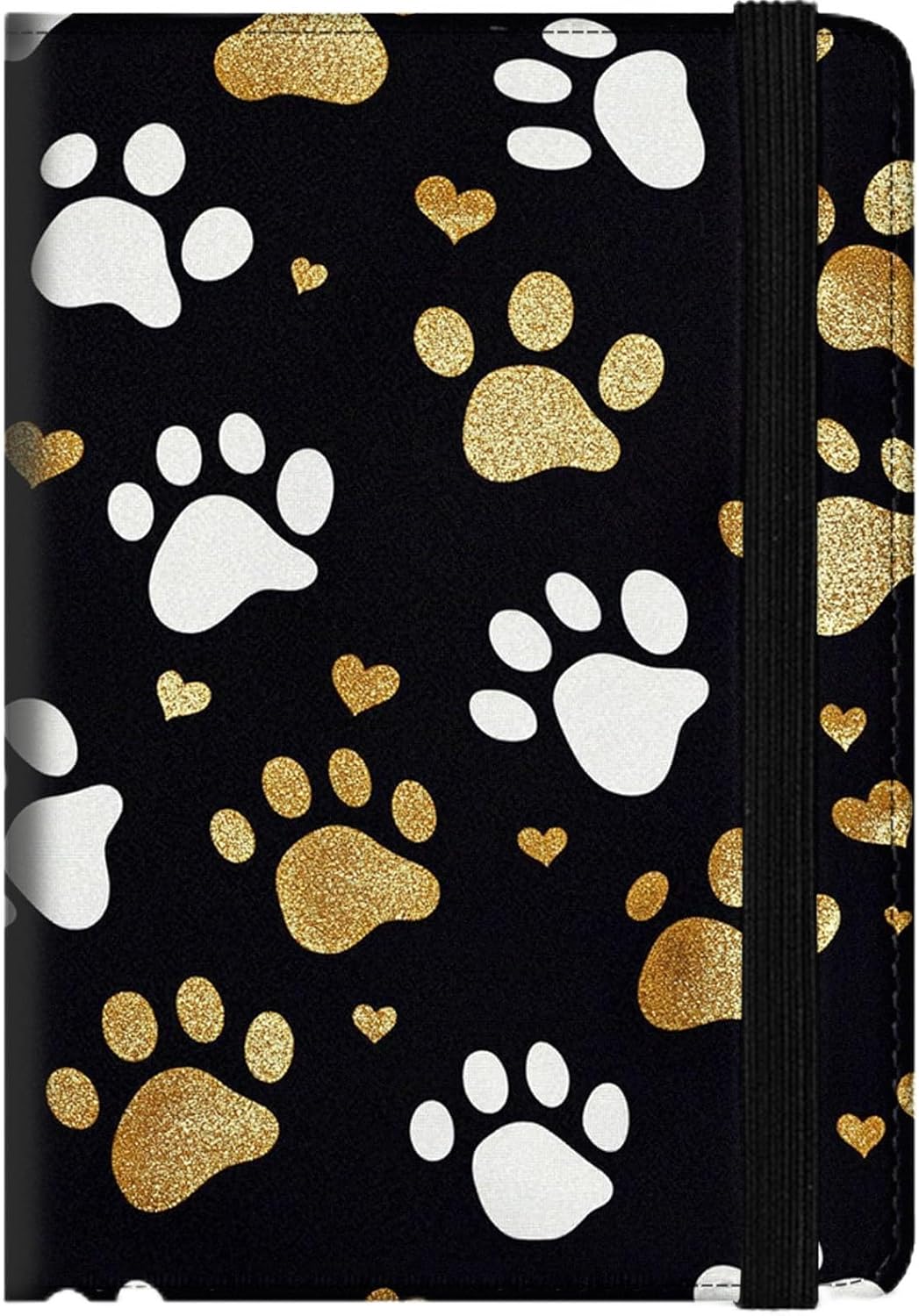 Passport Holder Wallet Cover Case,RFID Blocking Passport Cover,Large Capacity Travel Wallet with Multi Card Slots (Butterfly and Moon)