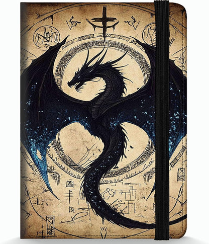 Passport Holder Wallet Cover Case,RFID Blocking Passport Cover,Large Capacity Travel Wallet with Multi Card Slots (Butterfly and Moon)