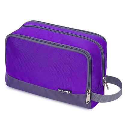 Travel Toiletry Bag for Men, Small Dopp Kit for Toiletries | Water-Resistant Fabric, Travel Bag for Toiletries, Compact Storage, Shaving Accessories, Weekend Trips
