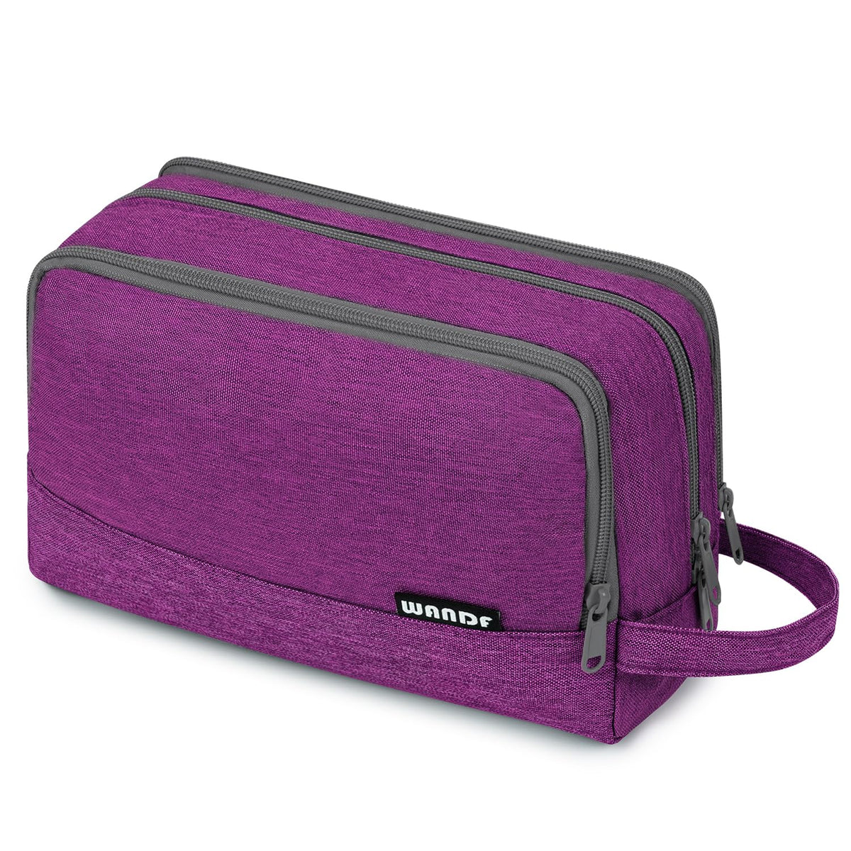 Travel Toiletry Bag for Men, Small Dopp Kit for Toiletries | Water-Resistant Fabric, Travel Bag for Toiletries, Compact Storage, Shaving Accessories, Weekend Trips
