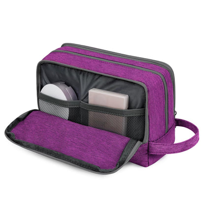 Travel Toiletry Bag for Men, Small Dopp Kit for Toiletries | Water-Resistant Fabric, Travel Bag for Toiletries, Compact Storage, Shaving Accessories, Weekend Trips