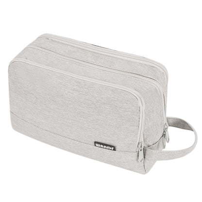 Travel Toiletry Bag for Men, Small Dopp Kit for Toiletries | Water-Resistant Fabric, Travel Bag for Toiletries, Compact Storage, Shaving Accessories, Weekend Trips