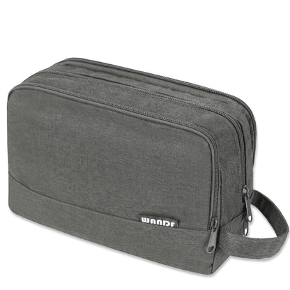 Travel Toiletry Bag for Men, Small Dopp Kit for Toiletries | Water-Resistant Fabric, Travel Bag for Toiletries, Compact Storage, Shaving Accessories, Weekend Trips