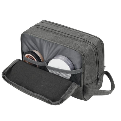 Travel Toiletry Bag for Men, Small Dopp Kit for Toiletries | Water-Resistant Fabric, Travel Bag for Toiletries, Compact Storage, Shaving Accessories, Weekend Trips