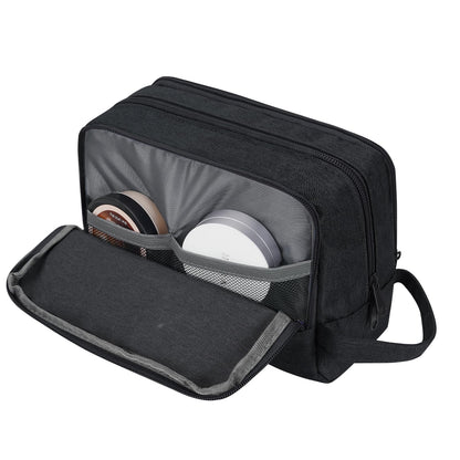 Travel Toiletry Bag for Men, Small Dopp Kit for Toiletries | Water-Resistant Fabric, Travel Bag for Toiletries, Compact Storage, Shaving Accessories, Weekend Trips