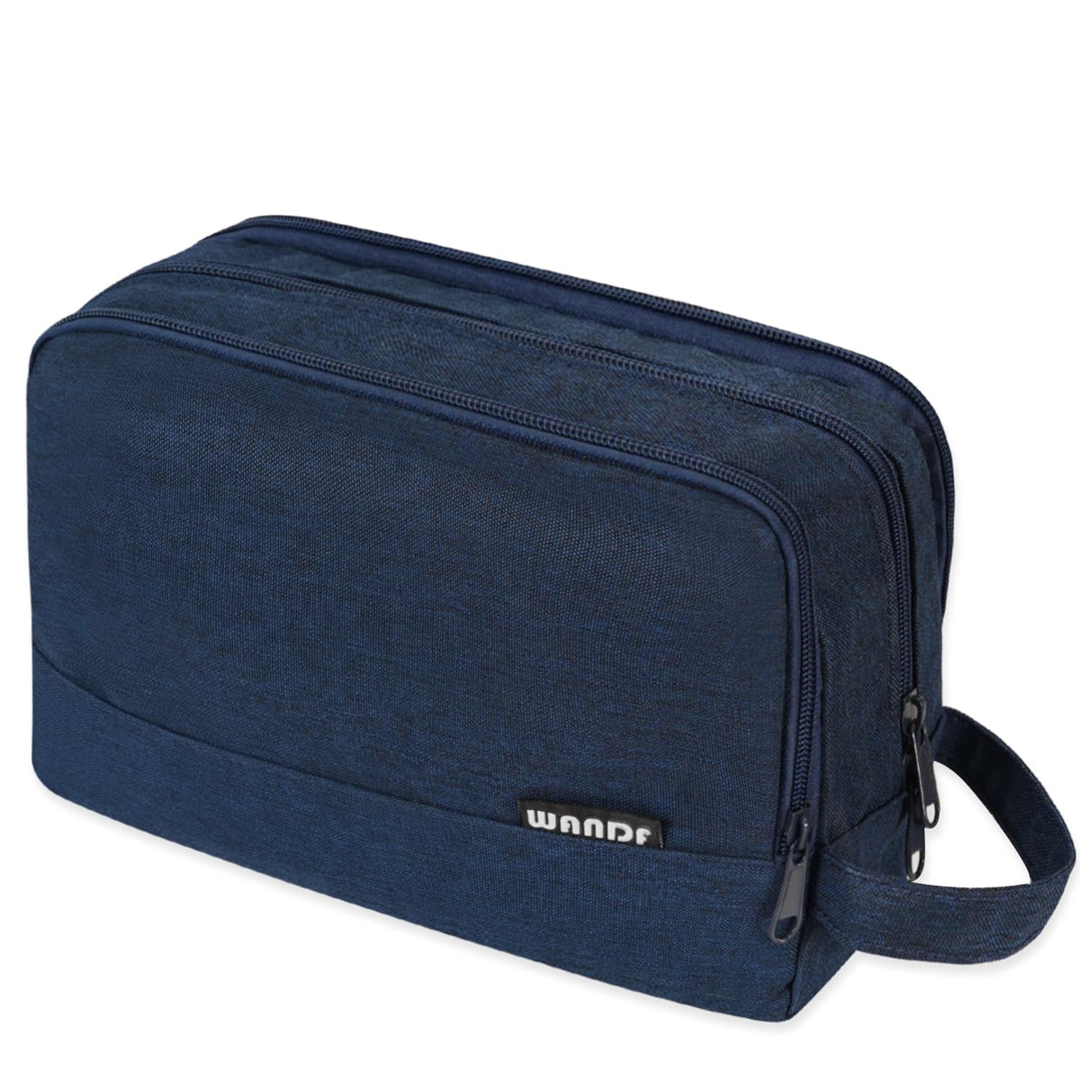 Travel Toiletry Bag for Men, Small Dopp Kit for Toiletries | Water-Resistant Fabric, Travel Bag for Toiletries, Compact Storage, Shaving Accessories, Weekend Trips