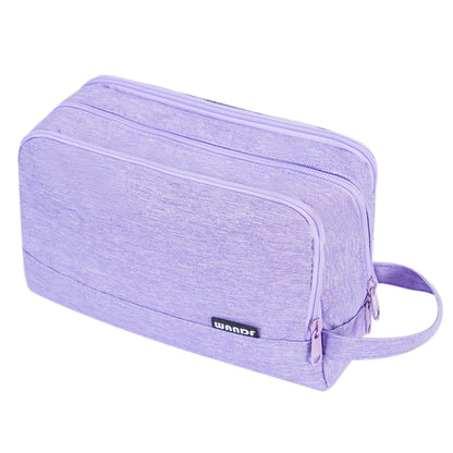Travel Toiletry Bag for Men, Small Dopp Kit for Toiletries | Water-Resistant Fabric, Travel Bag for Toiletries, Compact Storage, Shaving Accessories, Weekend Trips
