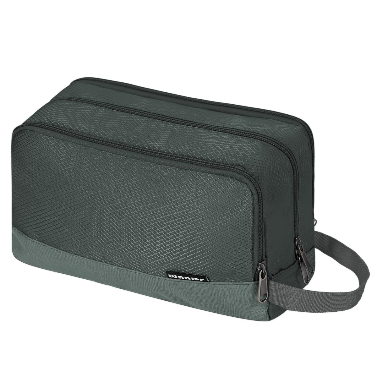 Travel Toiletry Bag for Men, Small Dopp Kit for Toiletries | Water-Resistant Fabric, Travel Bag for Toiletries, Compact Storage, Shaving Accessories, Weekend Trips