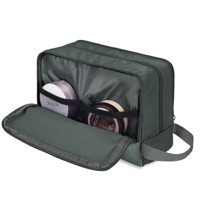 Travel Toiletry Bag for Men, Small Dopp Kit for Toiletries | Water-Resistant Fabric, Travel Bag for Toiletries, Compact Storage, Shaving Accessories, Weekend Trips