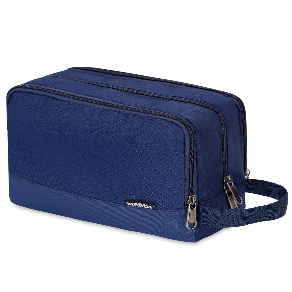 Travel Toiletry Bag for Men, Small Dopp Kit for Toiletries | Water-Resistant Fabric, Travel Bag for Toiletries, Compact Storage, Shaving Accessories, Weekend Trips