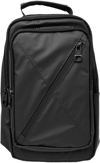 Explorer Crossbody Sling Bag: Convertible Sling Daypack to Backpack, Water Resistant Travel Sling w/Multiple Pockets