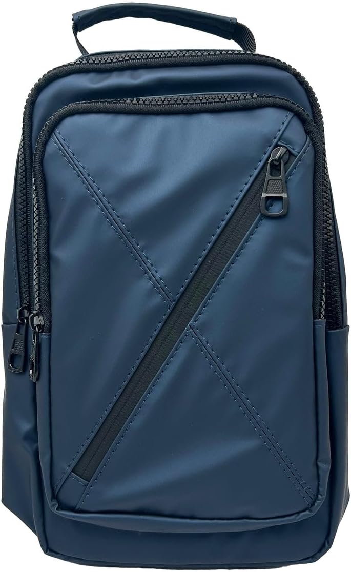 Explorer Crossbody Sling Bag: Convertible Sling Daypack to Backpack, Water Resistant Travel Sling w/Multiple Pockets