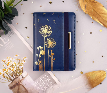 Passport Holder Cover, RFID Travel Wallet Women Card Holder | Travel Essentials, Passport Book Holders, Passport Cover Case, PU Leather, Cute, Thin, Spliced Design, Green Flower - Colors B