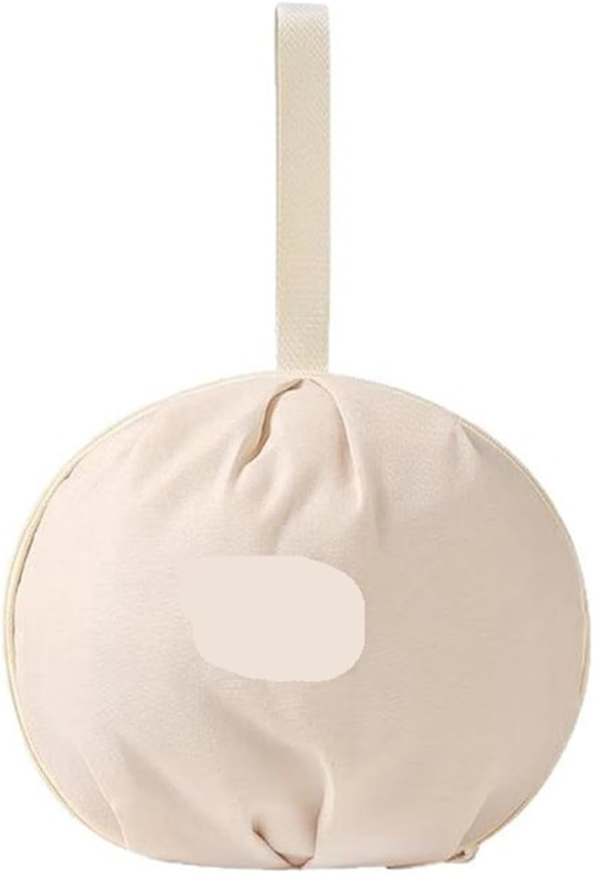 Travel Underwear Organizer Bag Portable Travel Bra Underwear Organizer Bags Multi-function Storage Bag for Intimate Clothes(Beige)