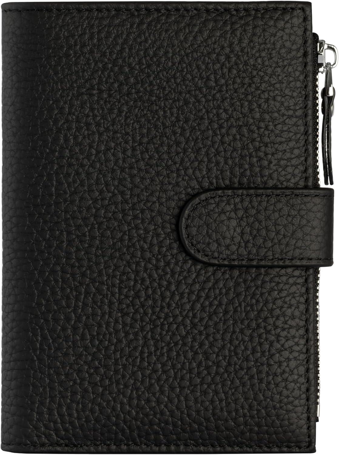 Passport wallet and Card Slot Combo RFID Blocking Leather Travel Passport Wallet for Men and Women with Zippered Coins Pocket Passport holder, Deep Blue