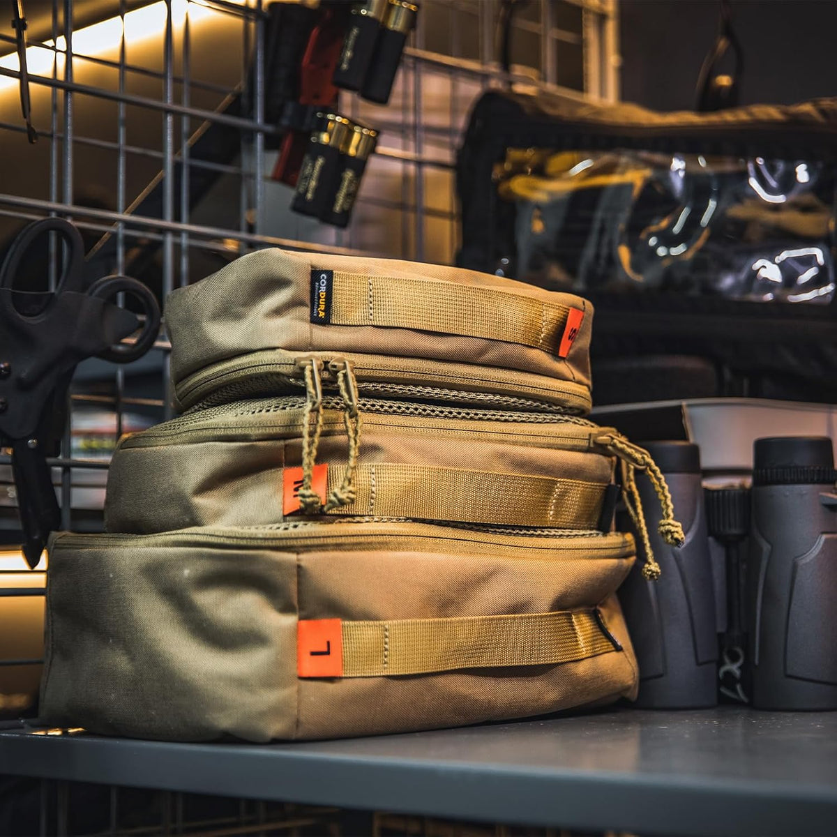 Packing Cubes Set for Travel, Luggage Packing Organizers with Zipper,Travel Essentials for Backpack Tactical Packing Cubes