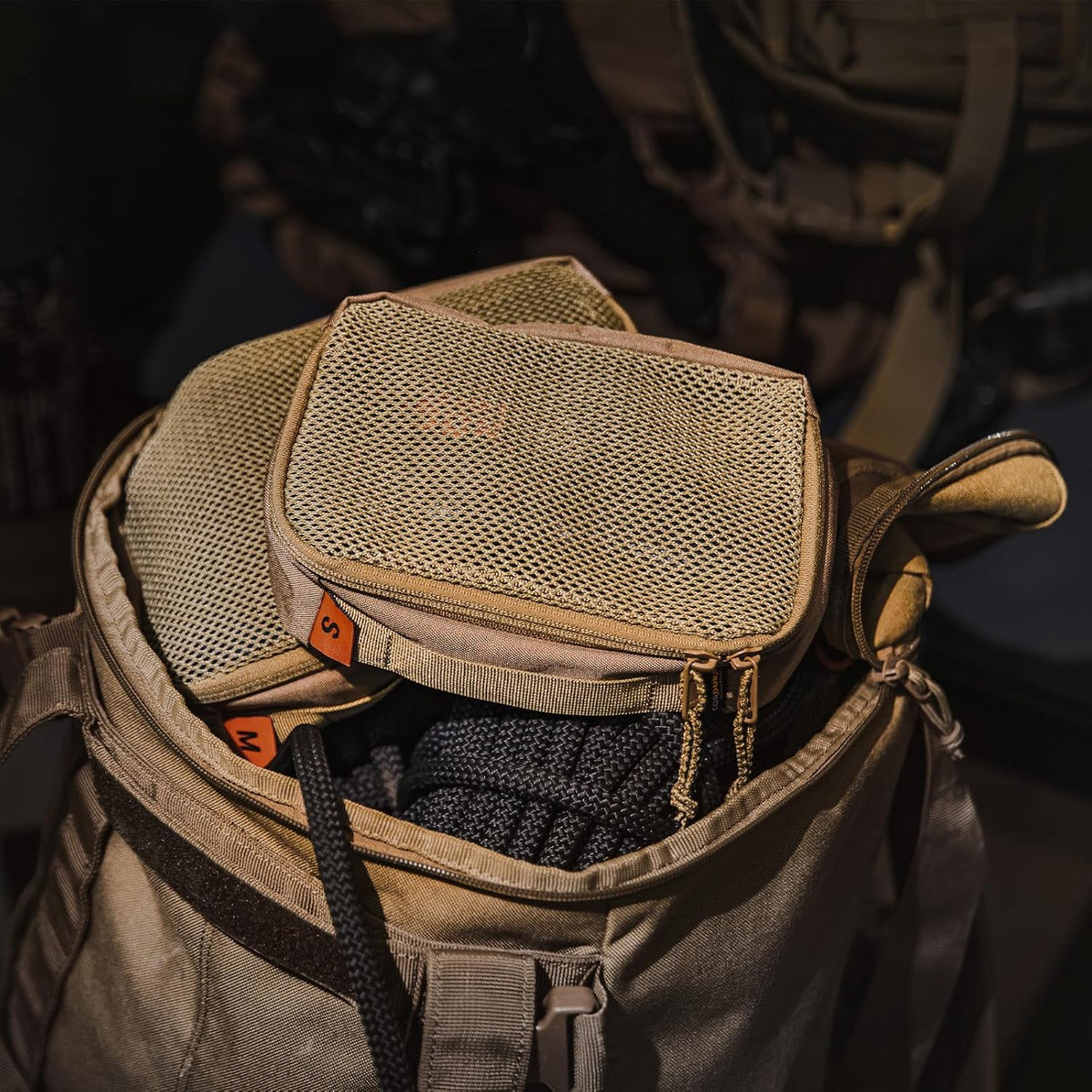 Packing Cubes Set for Travel, Luggage Packing Organizers with Zipper,Travel Essentials for Backpack Tactical Packing Cubes