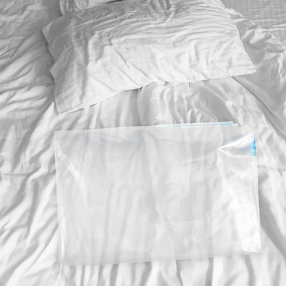 Vacuum Compression Storage Bags Large 70x105cm Hanging Clothes Space Saver Bags Thickened for Travel and Home Organization
