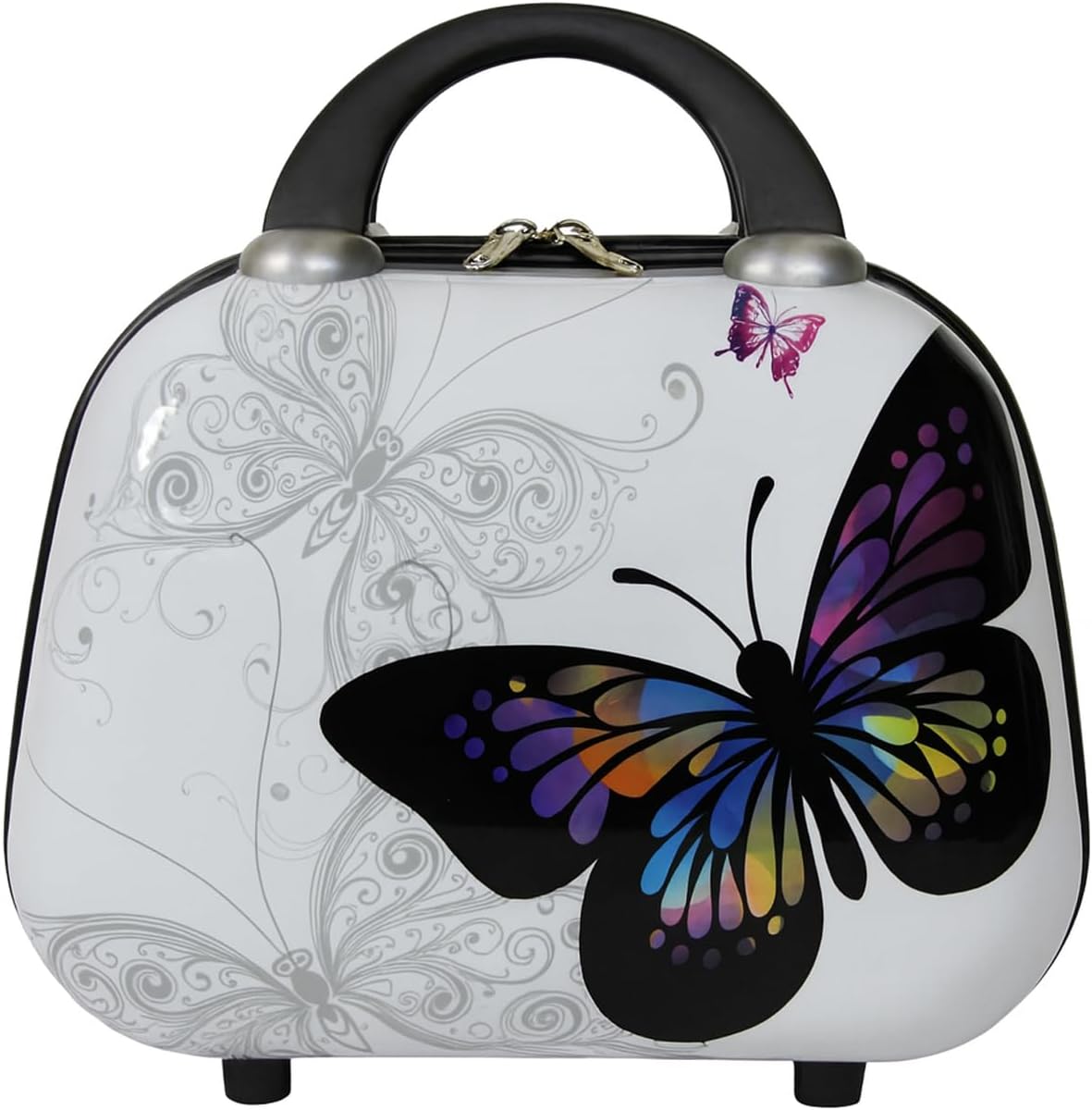 Fashionista 13-Inch Cosmetic Case Shoulder Tote - Butterfly