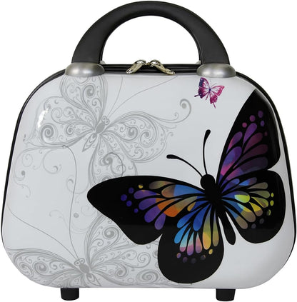 Fashionista 13-Inch Cosmetic Case Shoulder Tote - Butterfly
