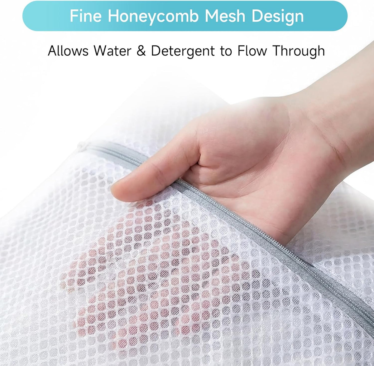 2 Pack Extra Large Mesh Laundry Bag 43 x 35 in – XXXXL Washing Bag | Jumbo for Bedding, Blankets, Clothes, Pet Items, Travel & Storage – Washer Protector Bag for Washing Machine