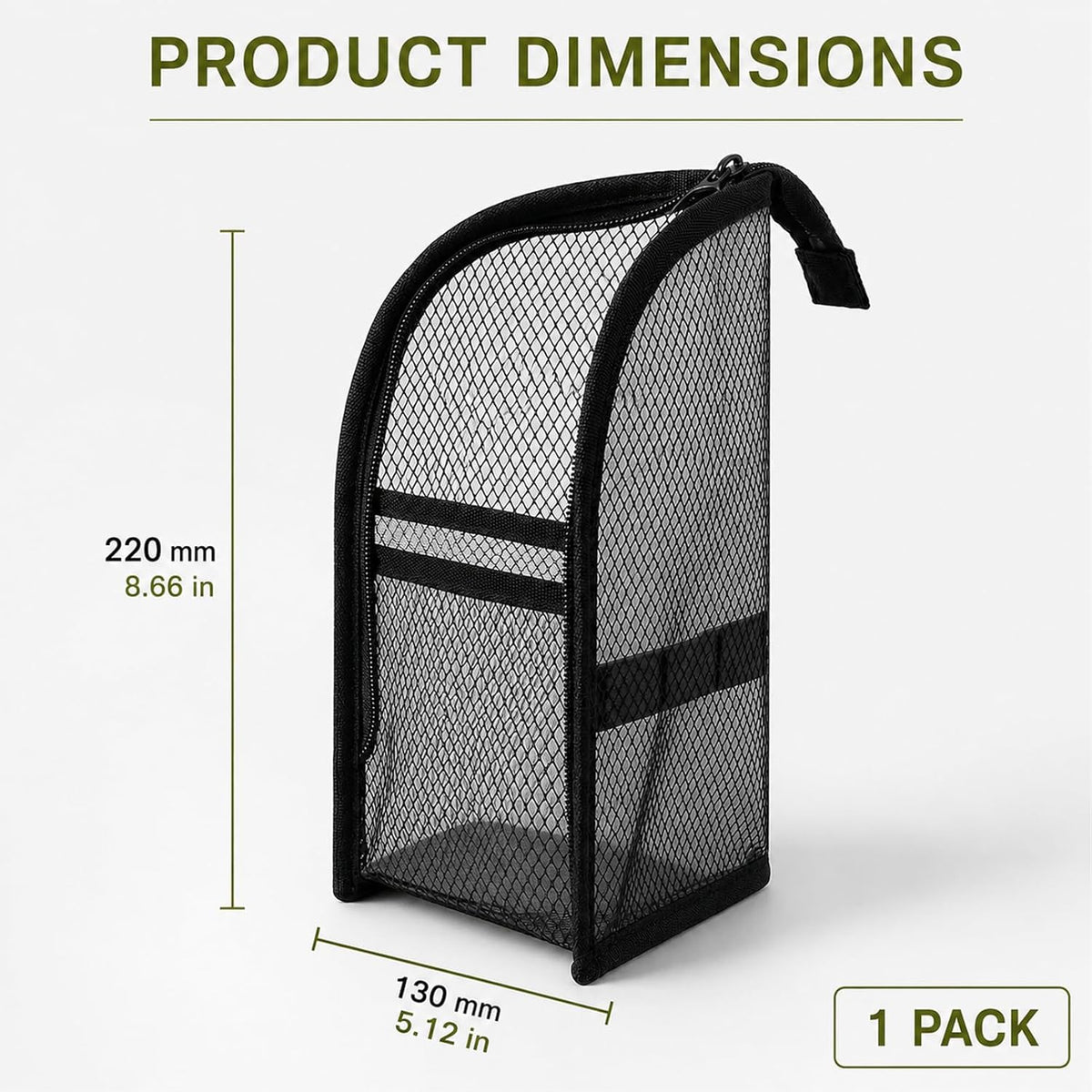 Portable Lightweight Travel Toiletry Bag,Standing Toiletry Bag,Self Standing Travel Toiletry Pouch,Travel Toiletry Bag,Hanging Toiletry Bag,Durable Eva Material,For Travelers And Daily Routine(Black)