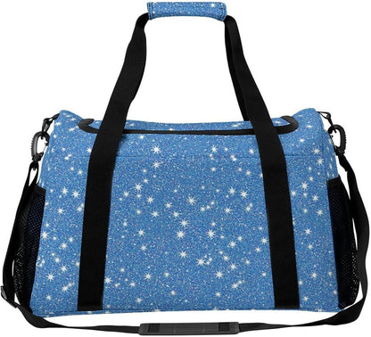 Travel Gym Bag Duffel Sports Weekender Overnight Easy Clean Material for Workout Travel