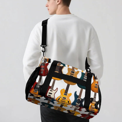 Travel Gym Bag Duffel Sports Weekender Overnight Easy Clean Material for Workout Travel