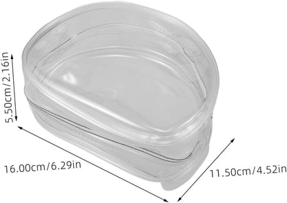 Underwear Bag Set 2-pack Lingerie Storage Bag Travel Organizer Bra Protector Zipper Closing Compact Packing Accessory for Women