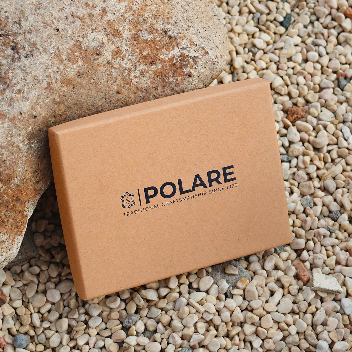 Polare Full Grain Leather Slim and Soft RFID Blocking wallet For Men Snap Bifold Travel Wallet Passport Holders 2 Passports (Dark Brown)