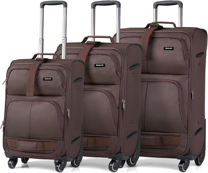 16 Inch Underseat Carry On Luggage With Wheels, Small Rolling Suitcase Lightweight Under Seat Carry On Bag, Airline Approved Personal Item Overnight Softside Travel Luggage Bag,Black