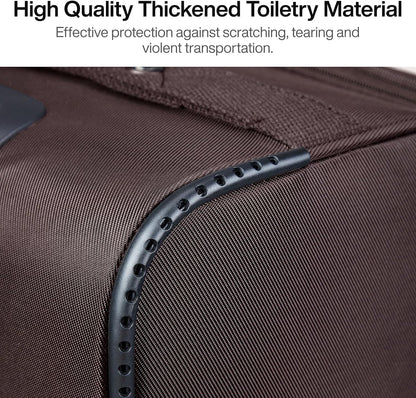 16 Inch Underseat Carry On Luggage With Wheels, Small Rolling Suitcase Lightweight Under Seat Carry On Bag, Airline Approved Personal Item Overnight Softside Travel Luggage Bag,Black