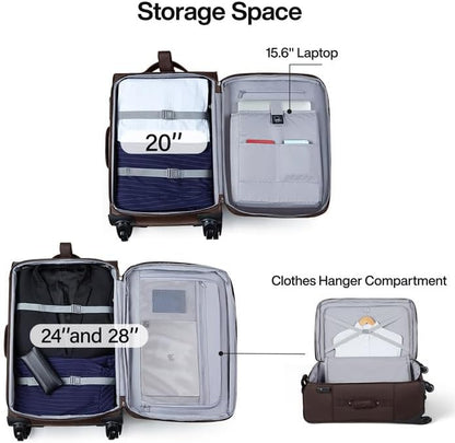 16 Inch Underseat Carry On Luggage With Wheels, Small Rolling Suitcase Lightweight Under Seat Carry On Bag, Airline Approved Personal Item Overnight Softside Travel Luggage Bag,Black